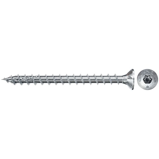 [WERFIS670015] Fischer Spaanplaatschroef PowerFast II 3,0x35 TX verzonken kop voldraad blauw verzinkt (200)