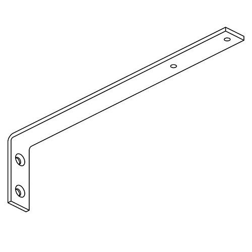 [700001200] F Afstandsteun wit 20cm met boutje 25st