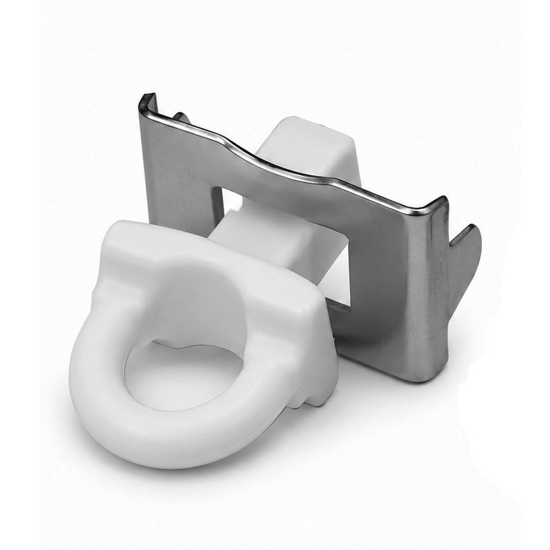 F100/F120 eindstop open Wit 100st