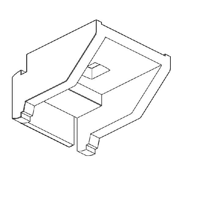 F200 Plafondsteun 100st