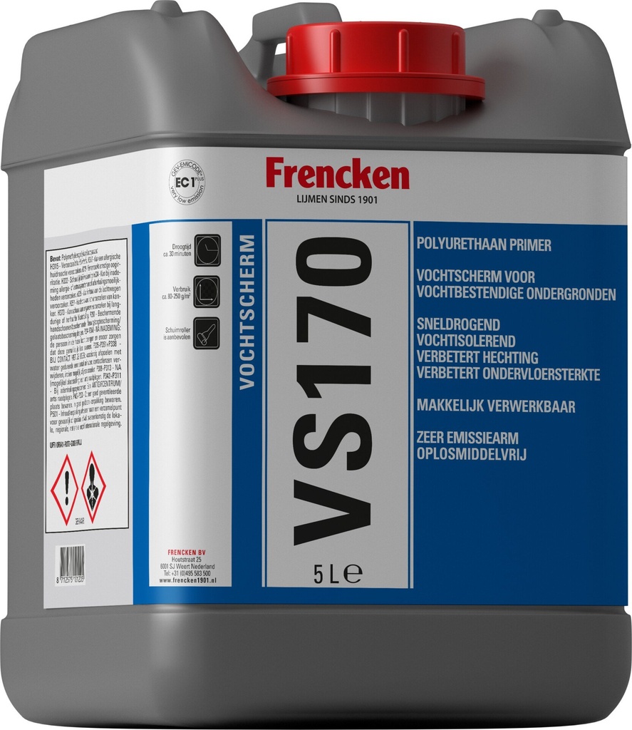 Frencken VS170 Vochtscherm 1K PU can à 5 L