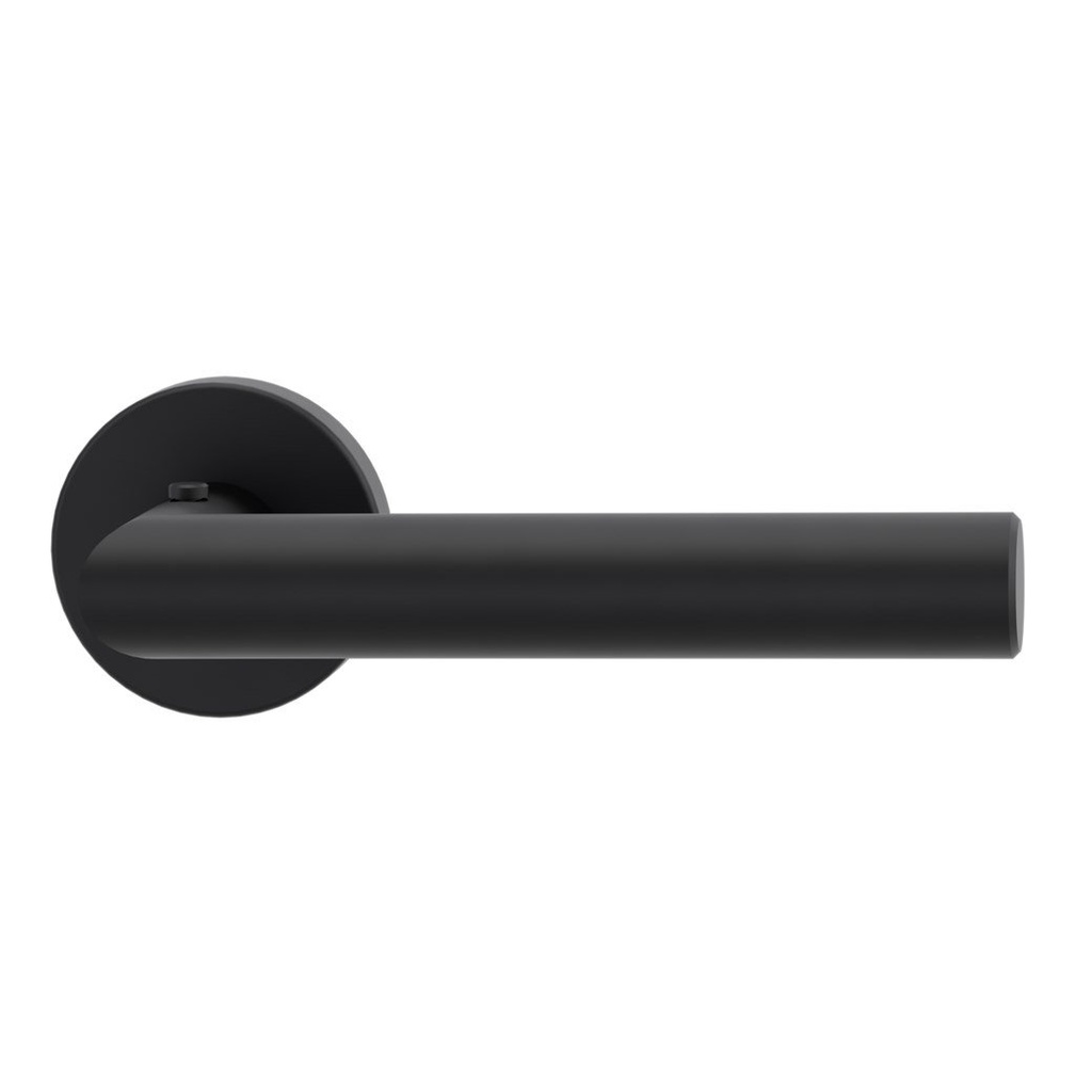 Deurgreeppaar LUCIA Clipsysteem rozetten rond smart2lock 2.0 R grafietzwart