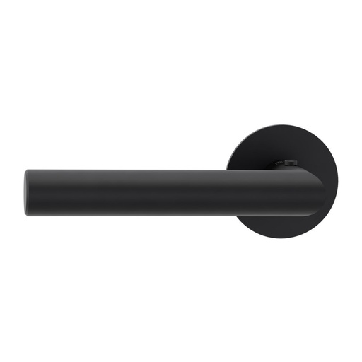 [BAUZUB267_DL] Deurgreeppaar LUCIA PIATTA S Vlakke rozet rozetten rond smart2lock 2.0 L grafietzwart