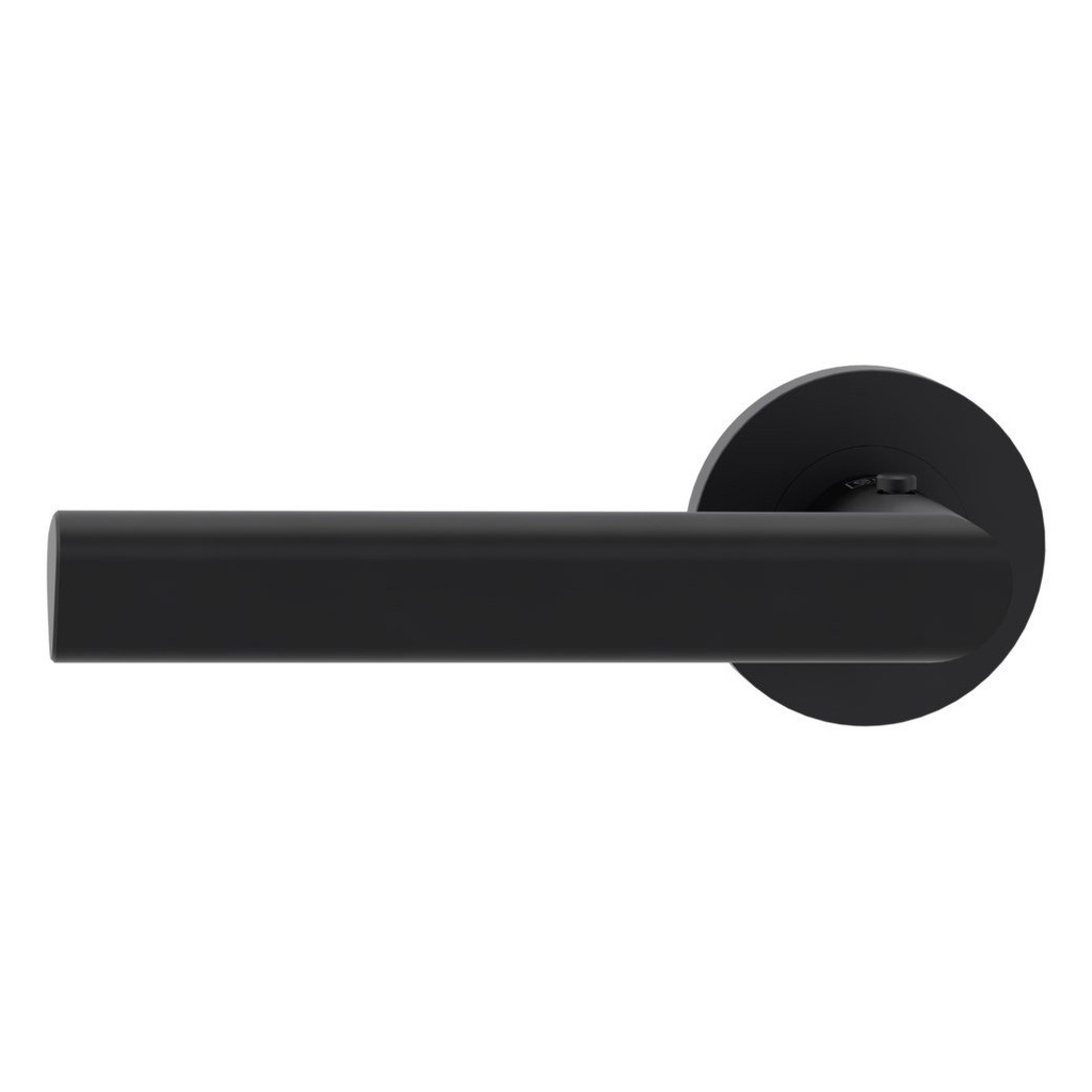 Deurgreeppaar TRI 134 Schroefsysteem rozetten rond smart2lock 2.0 L grafietzwart