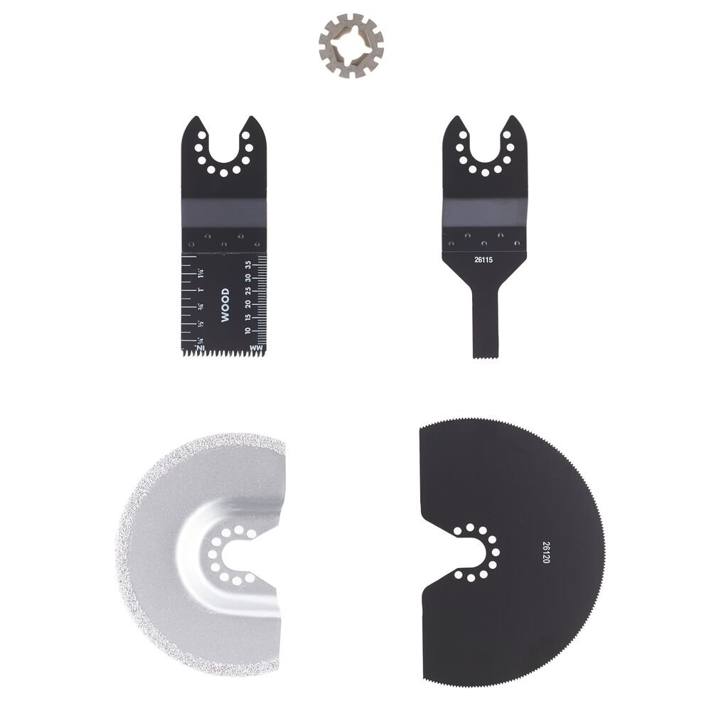 IRWIN Set Segmentzaagbladen 4PCS voor multitool