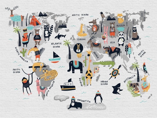 [TAPEBD642] Behang EBD642 Murals II 2025 Digitaaldruk 2,80 mtr x 3,71 mtr