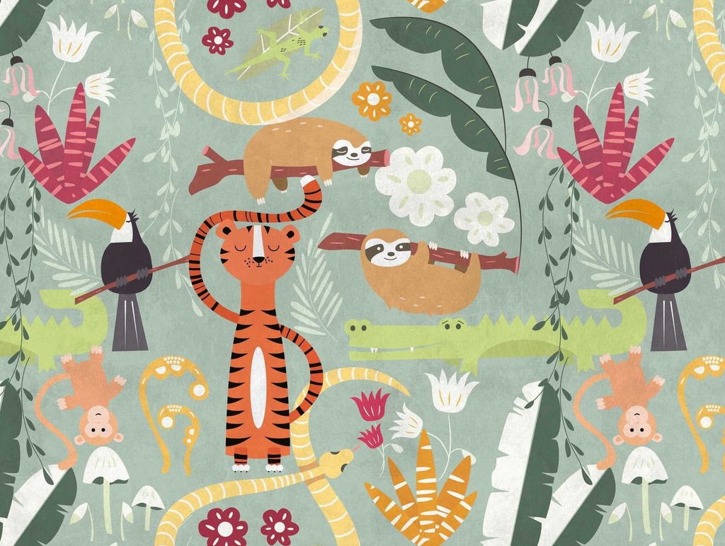 Behang EBD648 Murals II 2025 Digitaaldruk 2,80 mtr x 3,71 mtr