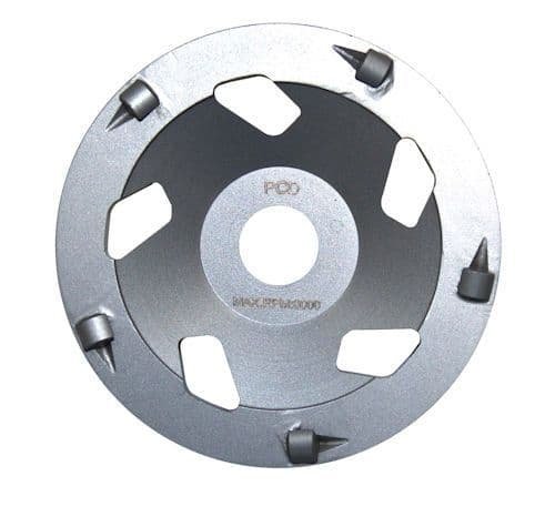 [WER8011120] Diamant slijpschijf PCD scraper silver 125 mm 8011120