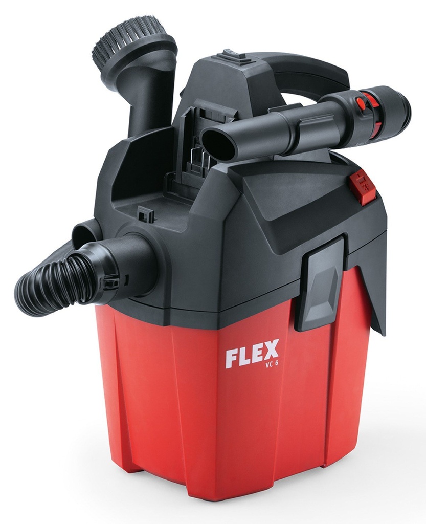 FLEX draadloze stofzuiger VC 6 L MC 18.0 Zonder batterij 481491
