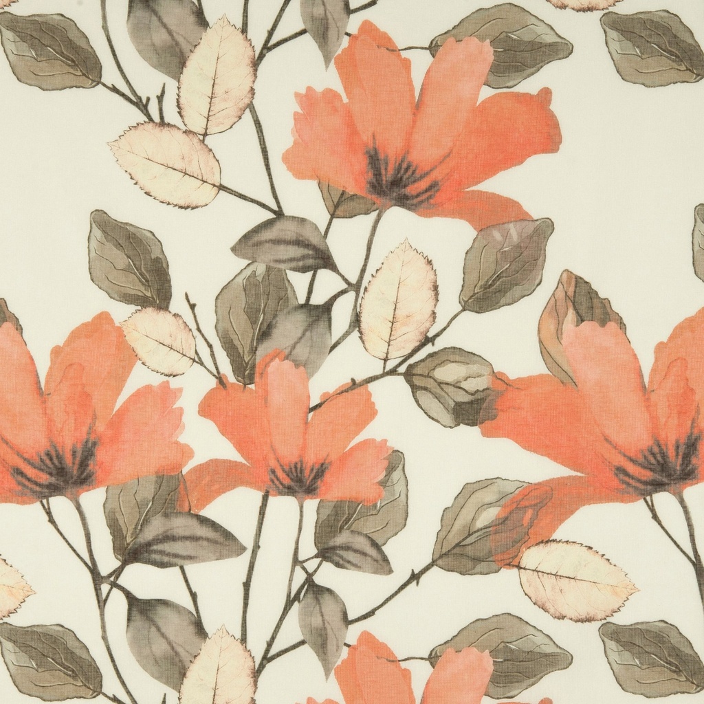 Gordijnstof Amapola Amapola orange 320 A 90 x 80 | 623315 kleur 582