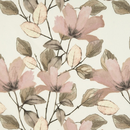 [STO623315_682] Gordijnstof Amapola rose 320 B 90 x 80 | 623315 kleur 682