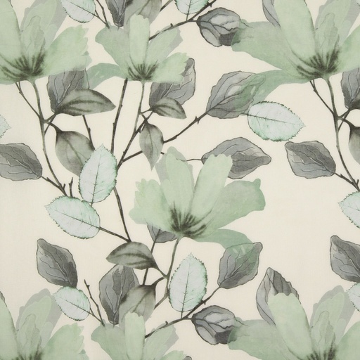 [STO623315_482] Gordijnstof Amapola türkis 320 B 120 x 80 | 623315 kleur 482