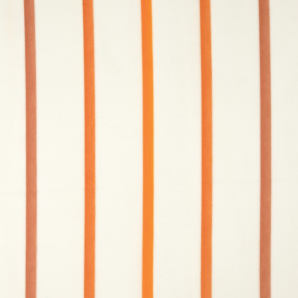 Gordijnstof Linea orange 300 A 90 x 60 | 523309 kleur 310
