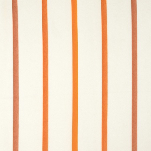 [STO523309_310] Gordijnstof Linea orange 300 A 90 x 60 | 523309 kleur 310