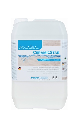 [ZUBBSXS68D_000C] AquaSeal CeramicStar Ultramatt 5,5 Ltr (incl. Harder)