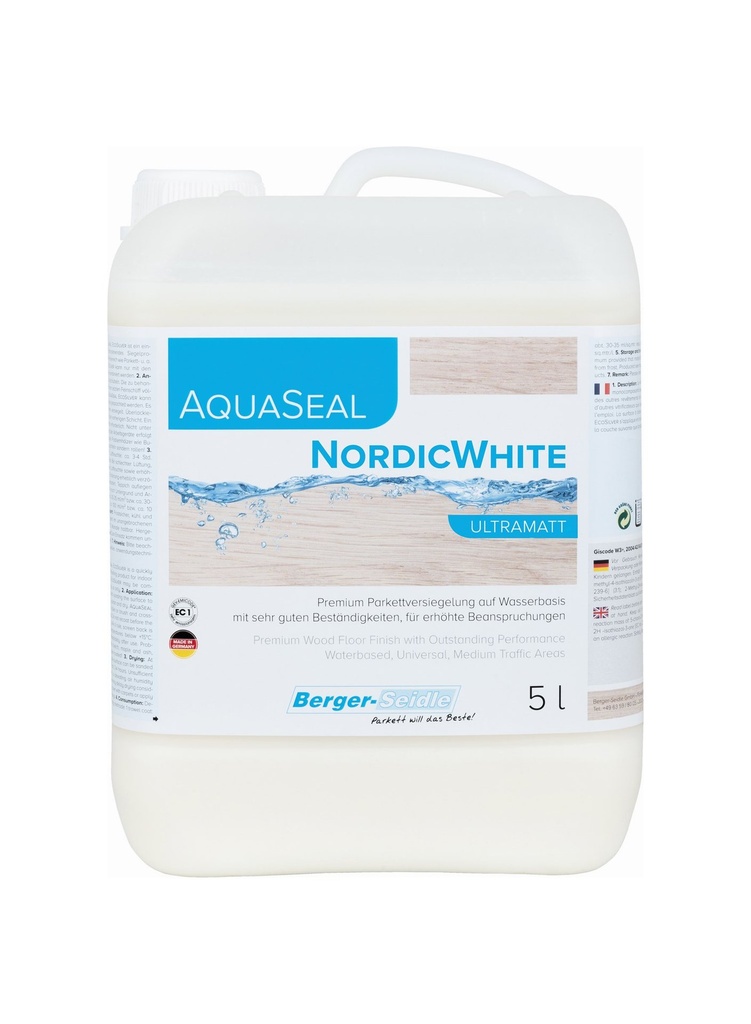 AquaSeal NordicWhite Ultramatt 5L