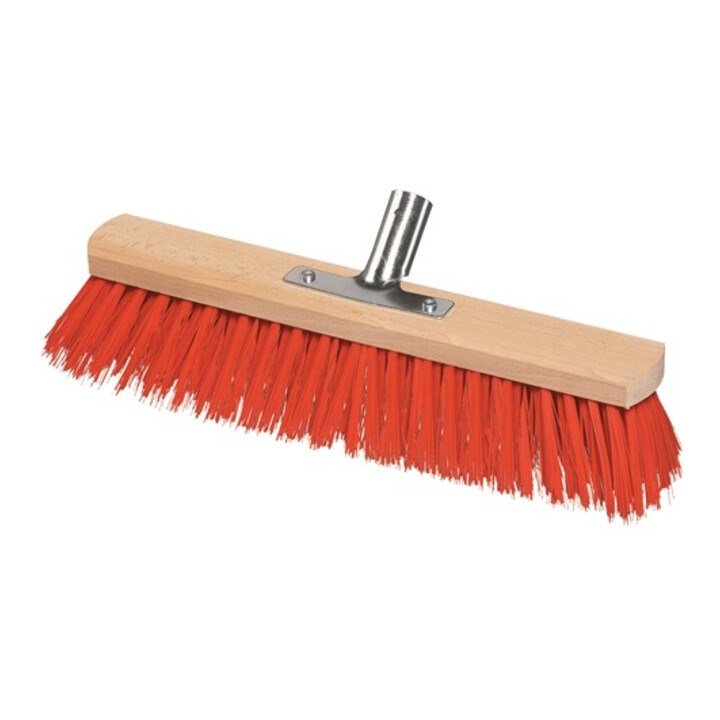 JOKA Industriebezem Nylon Rood 60cm met steelhouder 9020039