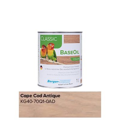 [ZUBBSKG41X_70Q1] Classic BaseOil COLOR 70Q1 Cape Cod Antique 1L