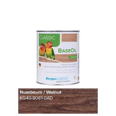 Classic BaseOil COLOR 8081 Walnut 1L