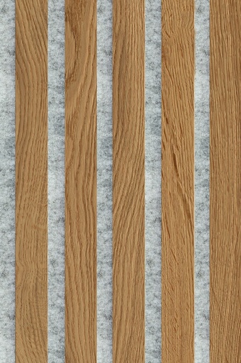[AUSPAN1900_2460] JOKA PARO Akustik PAG330 2400x600mm Eik Select Olie + Grijs Vlies | Pak à 2,88m²