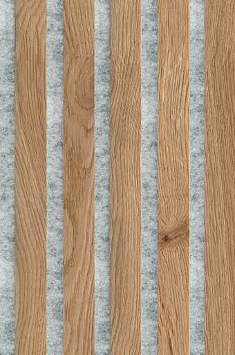 [AUSPAN1910_2860] JOKA PARO Akustik PAG350 2790x600mm Eik Rustiek Olie + Grijs Vlies | Pak à 3,35m²