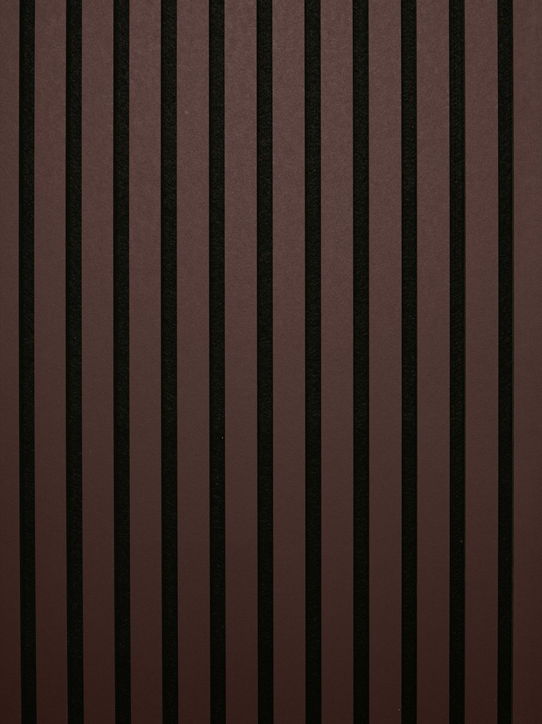 JOKA PARO Akustik PAL4154 Burgundy 2790x600mm zwart vlies | Pak à 3,35m²