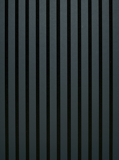 [AUSPAN2982_3000] JOKA PARO Akustik PAL4179 Smokey Blue 2790x600mm zwart vlies | Pak à 3,35m²