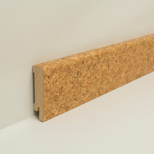 [HOCLEI1213_XFN] JOKA Plint 16x60mm gefineerd (FU) profiel #631 FO8810 FU KO101 Kork Fina natur 631 250cm