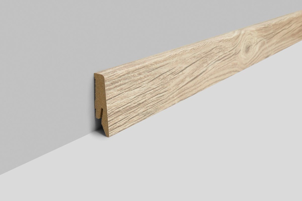 JOKA Plint 18x58mm folie (FO) profiel #660 FO8860 FO PI056 660 2400x18x58mm