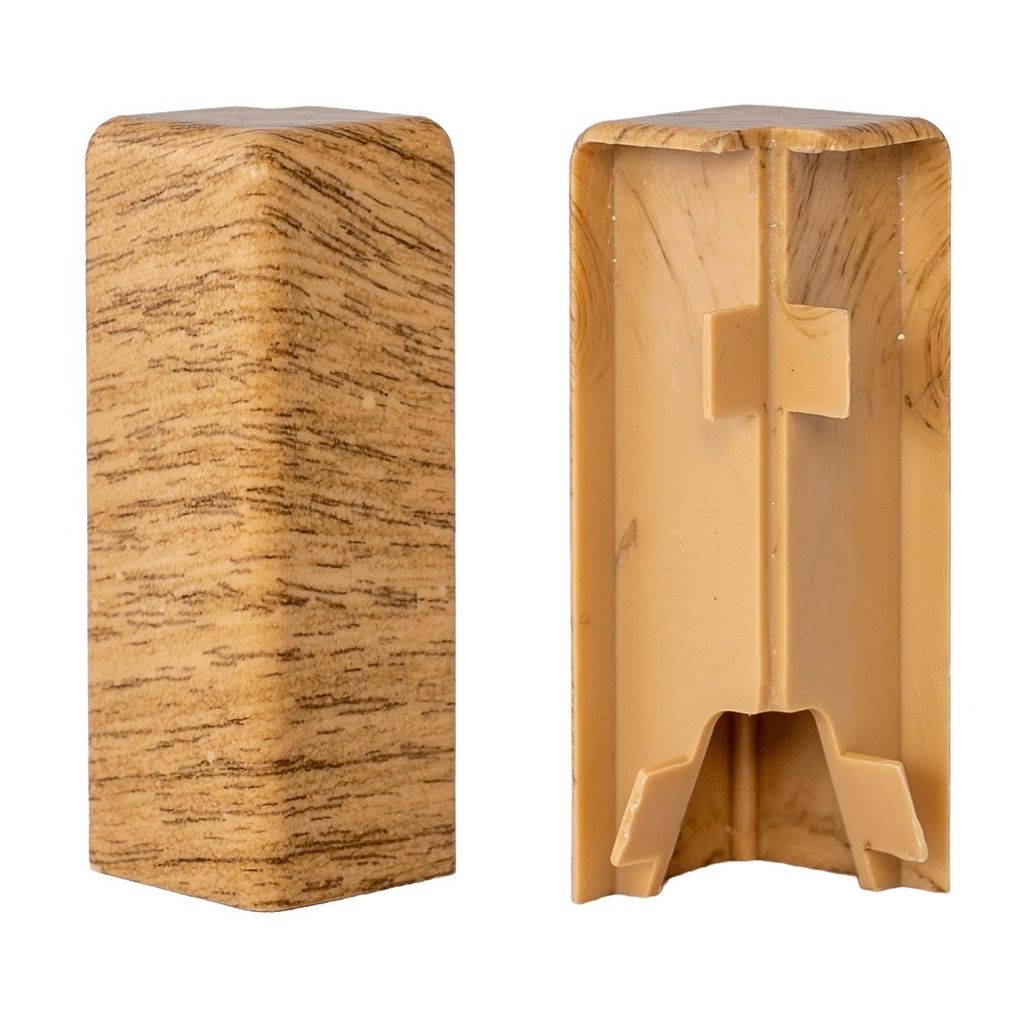 JOKA Plint FO#458 Buitenhoek AL WX 44 Eik Decor per set