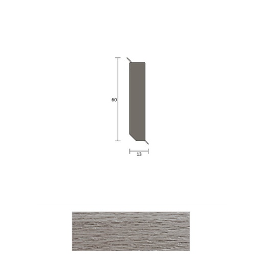 [ZUBBOQ12H_8924] JOKA Q 12 H Hardschuimplint 60mm hout 8924 Sitkaspar 2,5mtr