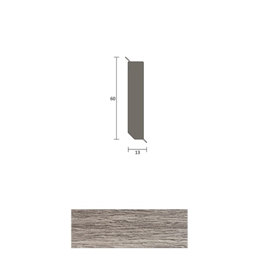 [ZUBBOQ12H_8925] JOKA Q 12 H Hardschuimplint 60mm hout 8925 Sitkaspar 2,5mtr