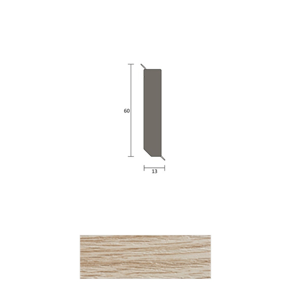 JOKA Q 12 H Hardschuimplint 60mm hout 8927 Polareik 2,5mtr