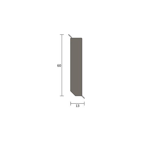 JOKA Q 12 H Hardschuimplint 60mm hout 8936 Witeik 2,5mtr