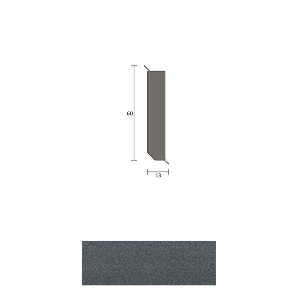 JOKA Q 12 N Hardschuimplint 60mm nerf 0107 Grijs 2,5mtr