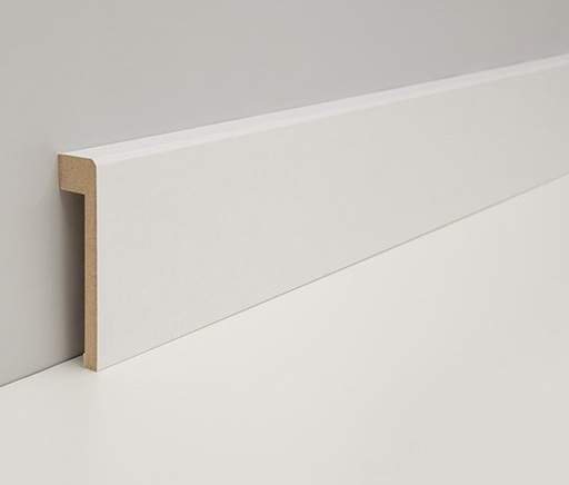 [PAR19014WF_912F] JOKA Renovatieplint MDF Folie 922F (o.a. overzetplint) 18x78x2400mm RAL9010