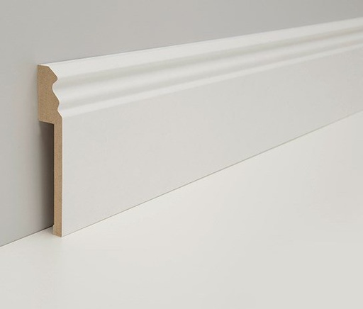 [PAR19014WF_946F] JOKA Renovatieplint MDF Folie 946F Kraal (o.a. overzetplint) 18x96x2400mm RAL9010