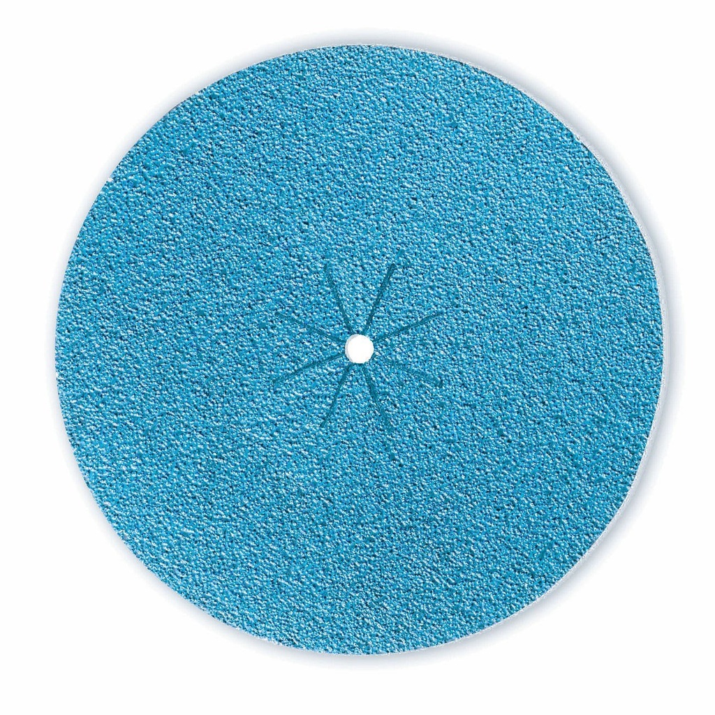 Kantenschuurschijf klittenband ZIRKON BLAUW 150x12mm 3215040 K40 25st