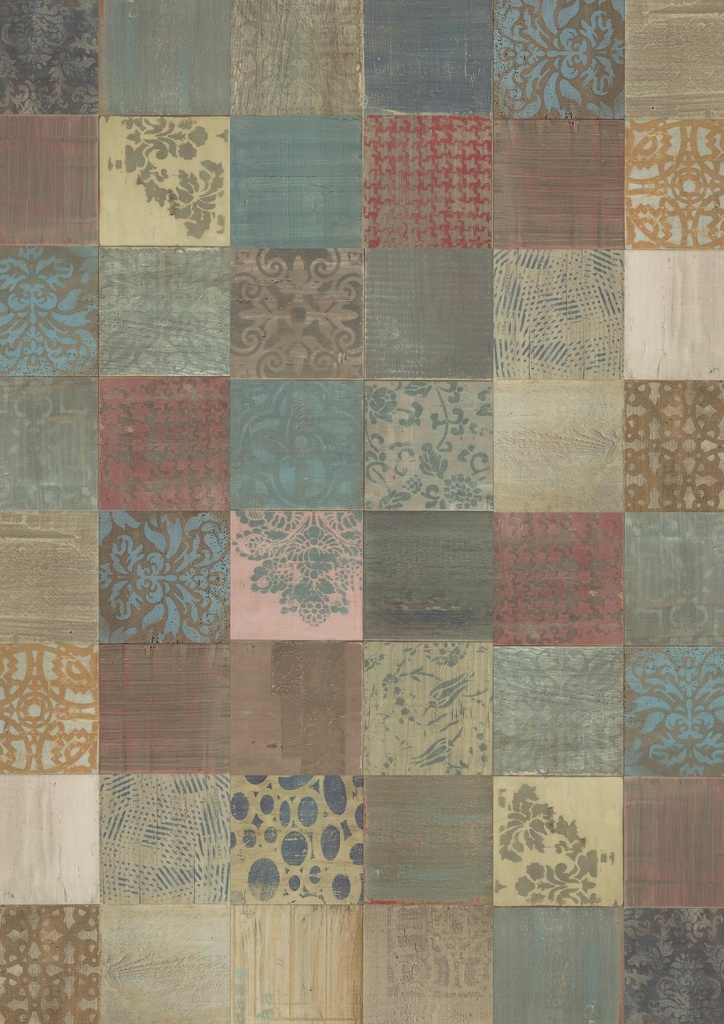 LVT Design 555 DB 5458 Mixed Ornament 914x457x2,5mm | Pak à 3,76m2