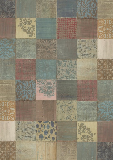 [LVTDESIGNK_5458] LVT Design 555 DB 5458 Mixed Ornament 914x457x2,5mm | Pak à 3,76m2