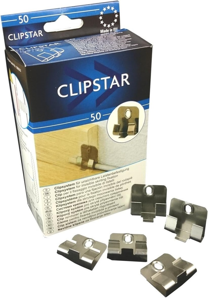 Plint Clips FO8810 ClipStar (profiel 550-632) 50st