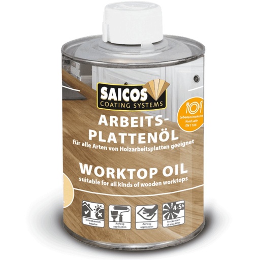 [ZUBSAARB_3355] Saicos Werkbladen Olie Mat Kleurloos (3355) 0,125L