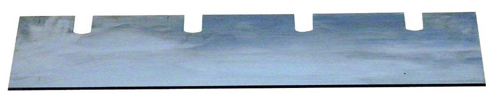 Wolff Stripper-Reservemes voor Textil 250x60x1mm 8010087