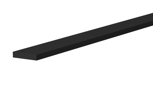 [194701001] Accentstrip Projectfloors@work zwart 1000x3x2,3mm 50st (bies)