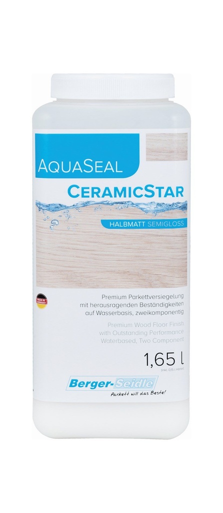 AquaSeal CeramicStar Halfmatt / Semi-gloss 1,65 Ltr (incl. Harder)
