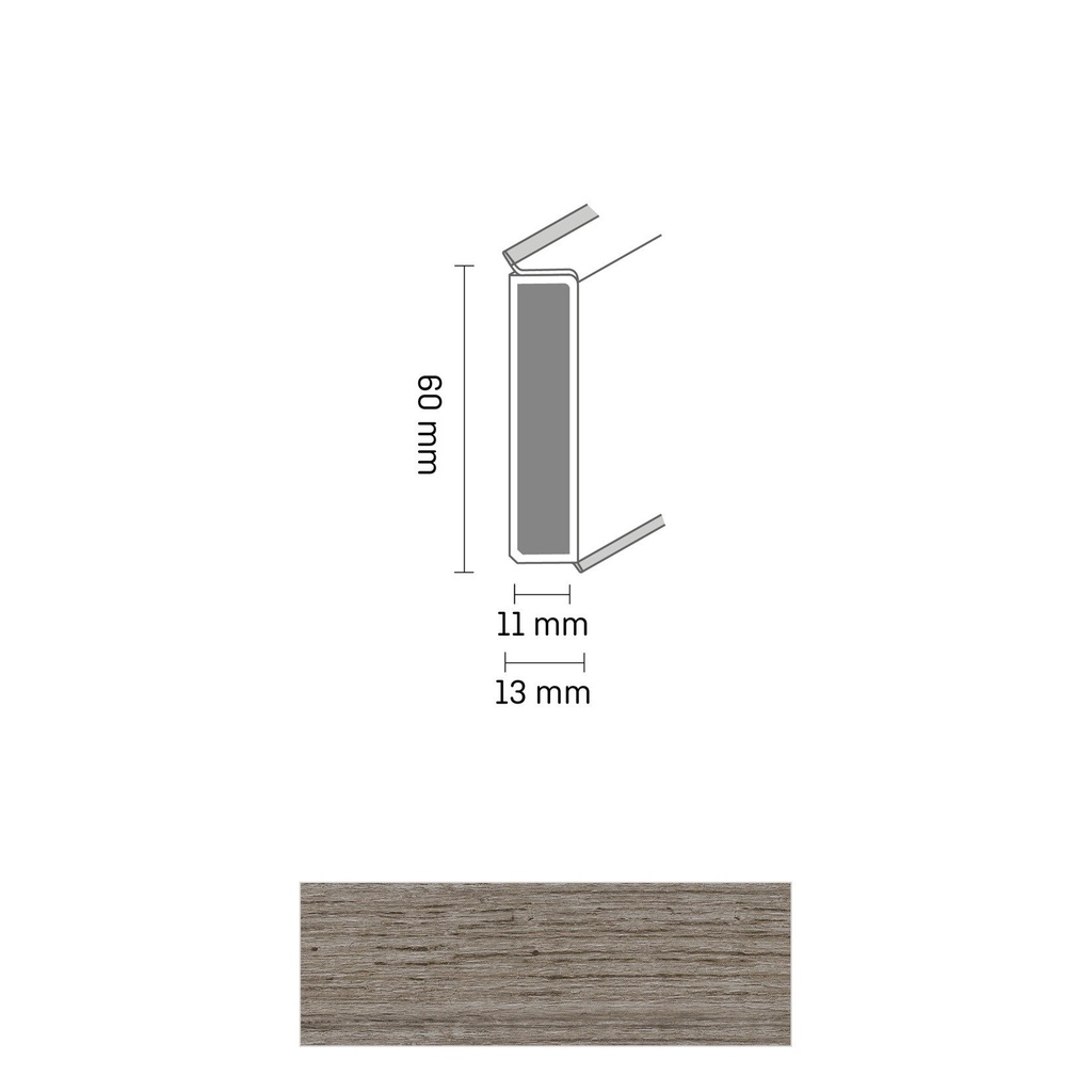 Cubu Decor 60/11 60mm 2357 planke country 250cm