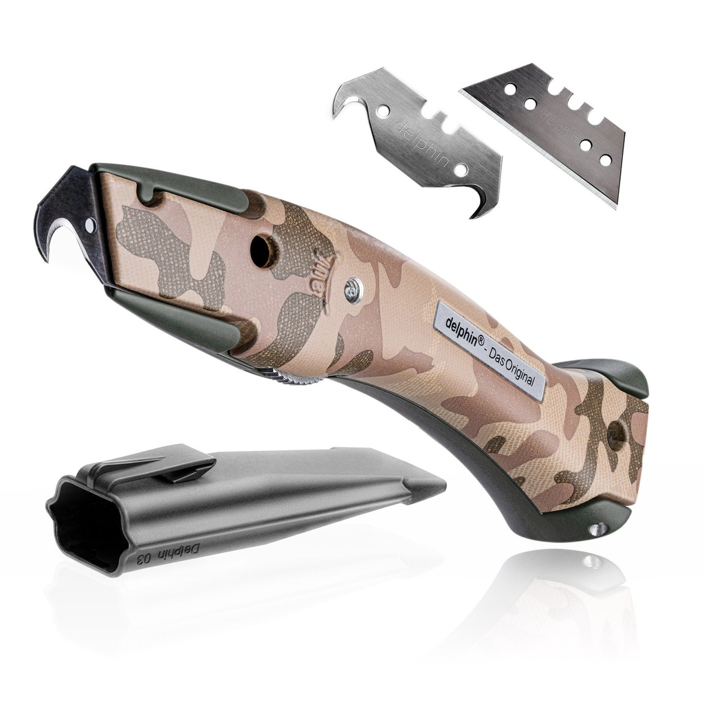 Delphin-03 Design Edition Camouflage beige / groen 100250-K-3-TB