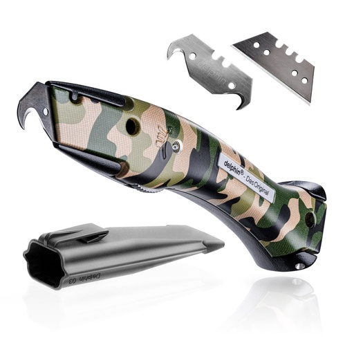 [ZUBBÄS1005_700] Delphin-03 Design Edition Camouflage groen / zwart 100250-K-3-TG