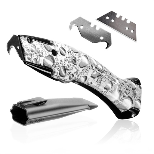 [ZUBBÄS1005_900] Delphin-03 Design Edition mat Zwart / Waterdruppels 100250-K-3-WT