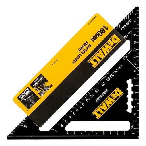 [WERSTDWHT25227-0] DeWalt Driehoek zaaggeleider / multitool 180mm